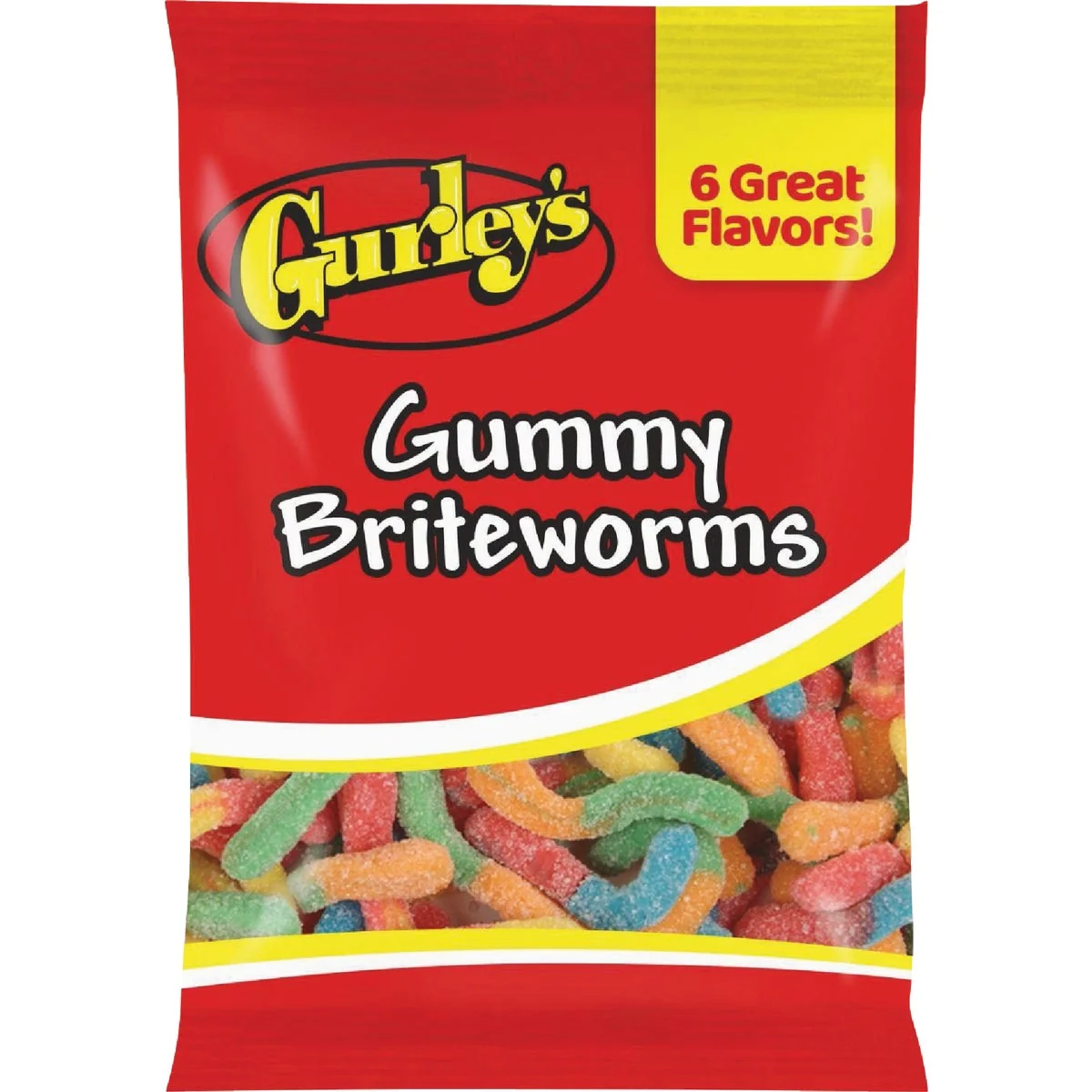 Breathable Gurley’s 4.5 Oz. Gummy Brite Worms Trendy