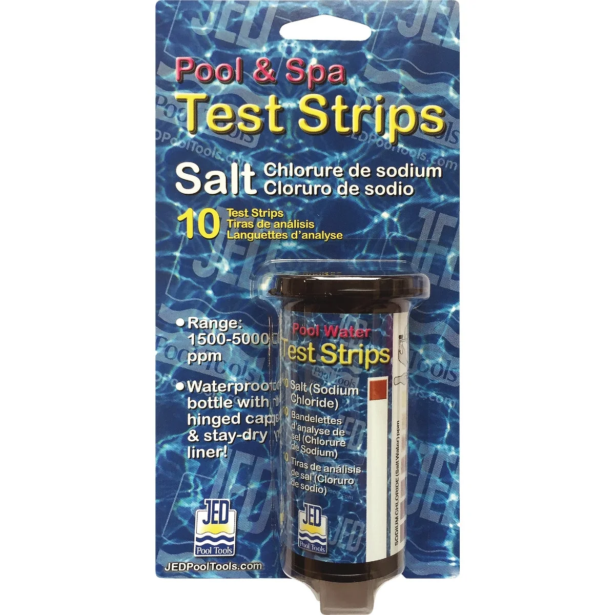 Casual Jed Pool Salt Level Test Strip 10-Pack Breathable