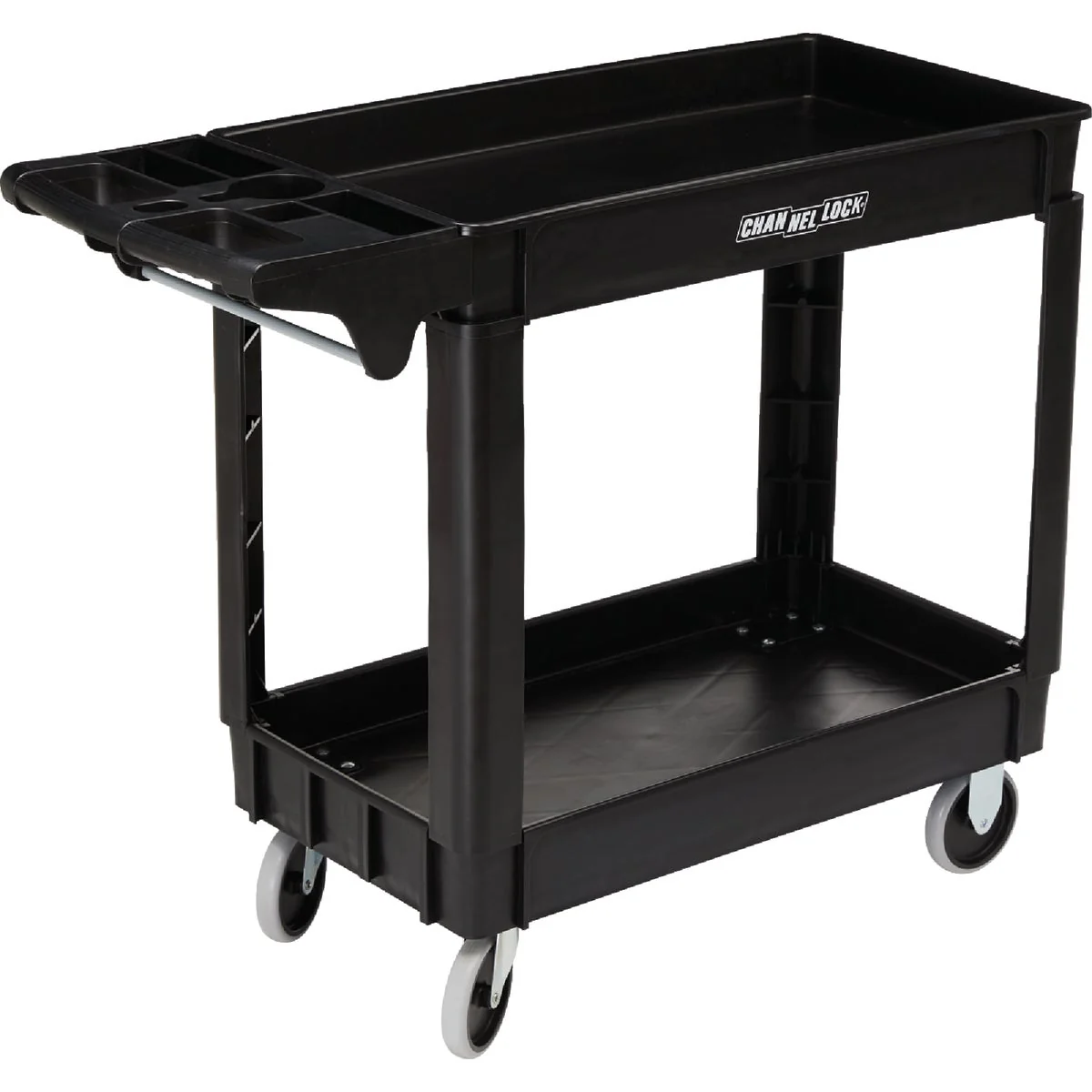Quality Channellock 500 Lb. 2-Shelf Utility Cart Elite