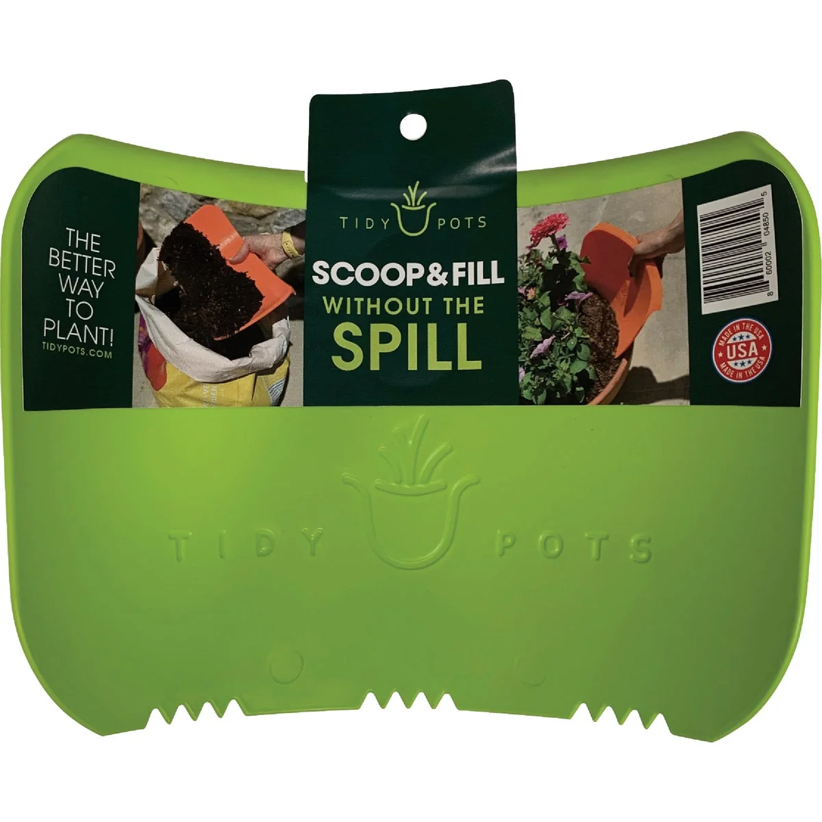 Traditional Tidy Pots Curved Soil Scoop Optimized
