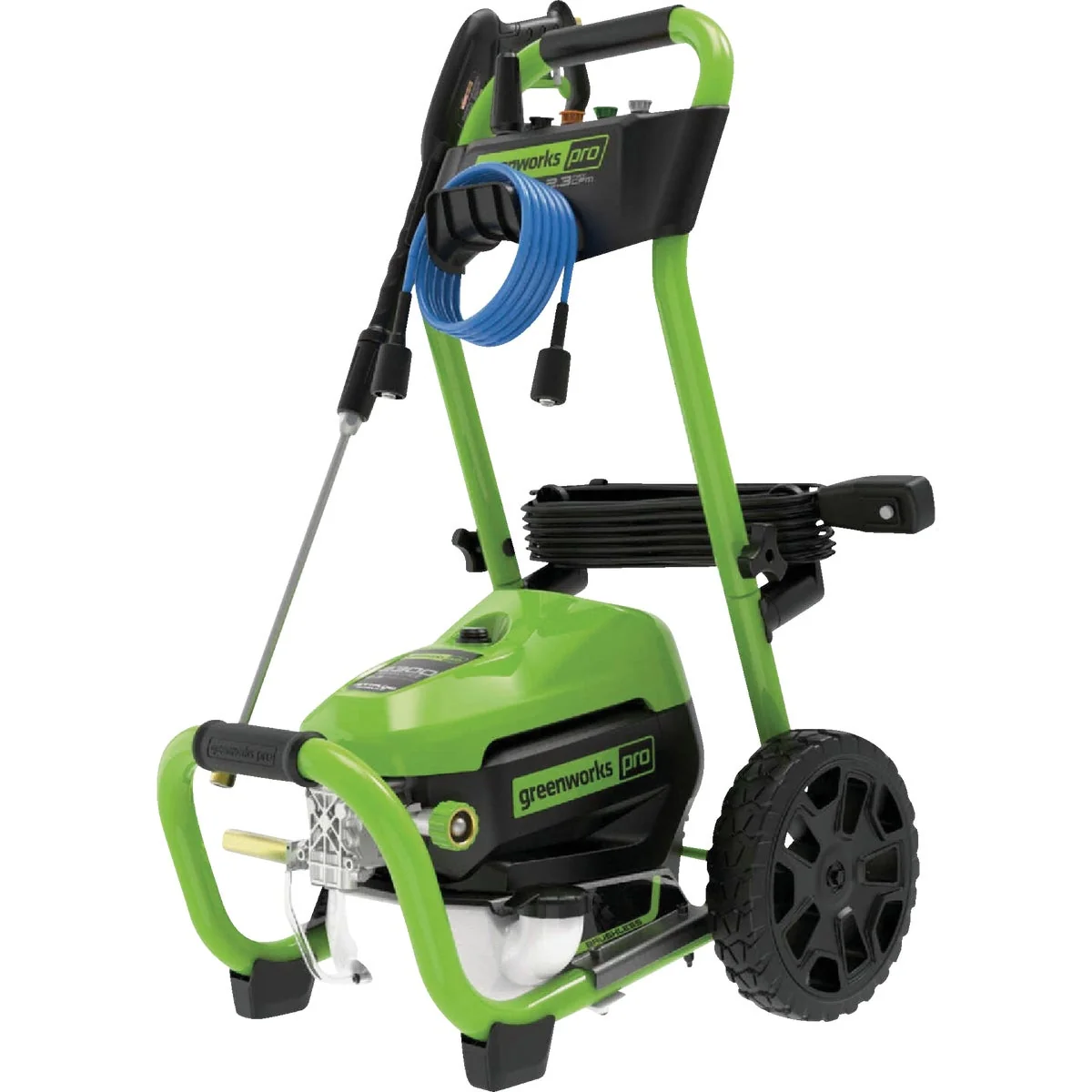 Exceptional Greenworks 2300 PSI 2.3 GPM Cold Water Corded Electric Pressure Washer Efficient