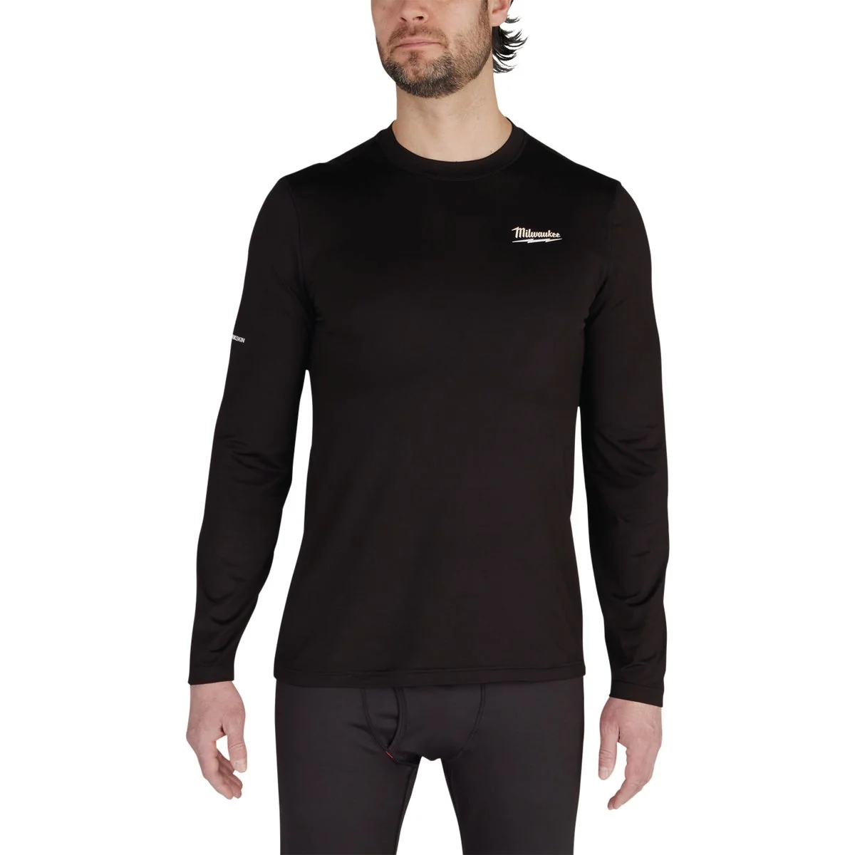Original Design Milwaukee Workskin 3XL Black Long Sleeve Men’s Base Layer Shirt Functional