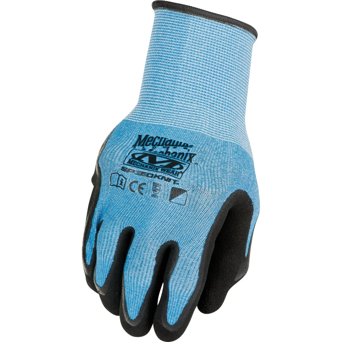 Expertly Made Mechanix Wear SpeedKnit CoolMax Men’s Large XL Blue Work Glove Relaxed