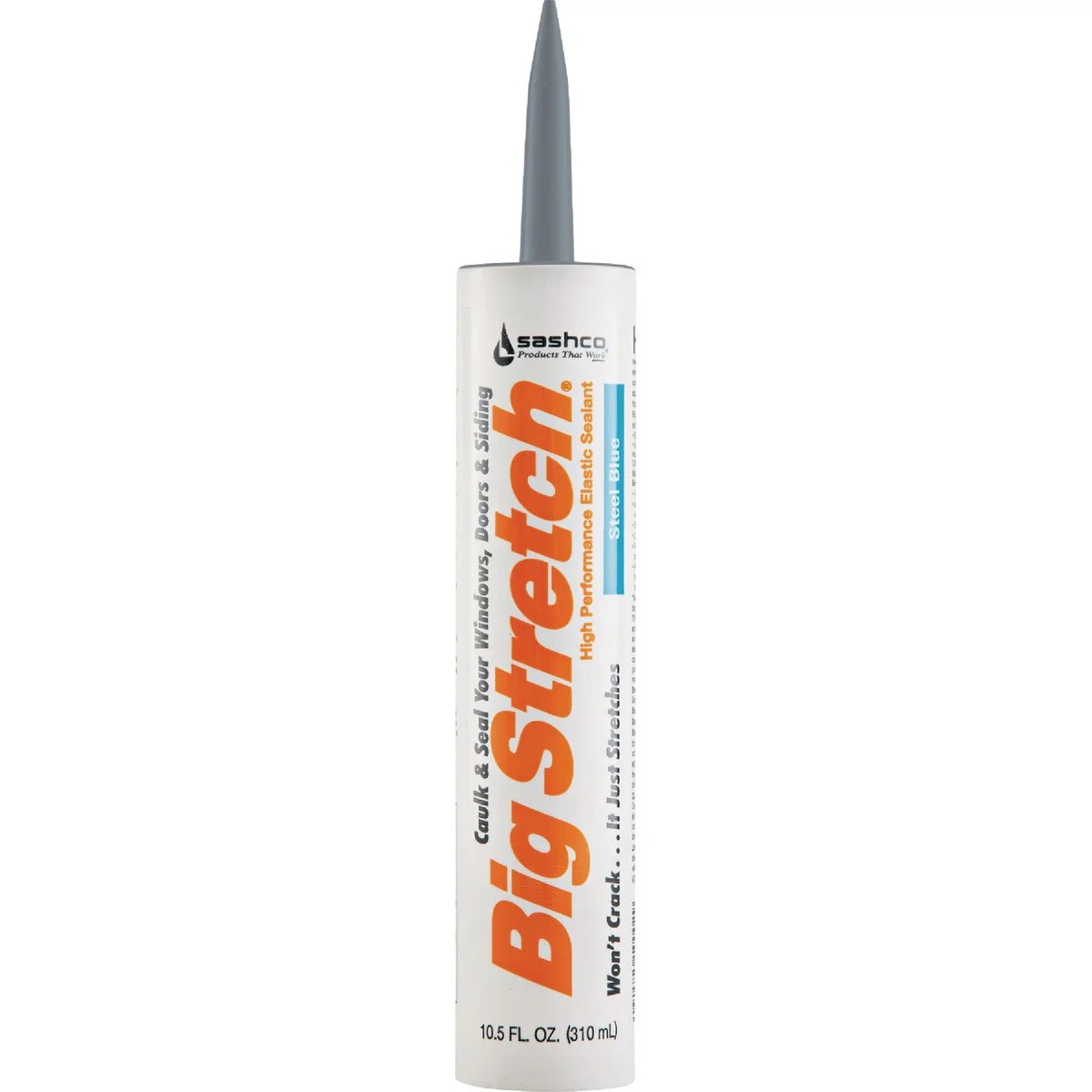 Minimalist Sashco Big Stretch 10.5 Oz. Acrylic Elastomeric Caulk Steel Blue Top-Quality