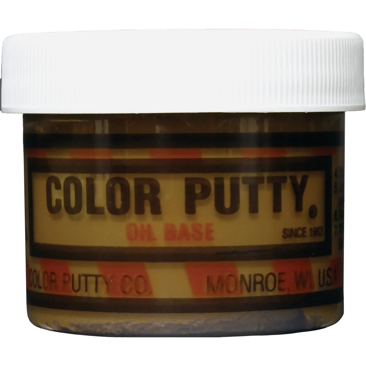 Consistent Color Putty 3.68 Oz. Brown Mahogany Oil-Based Putty Organic