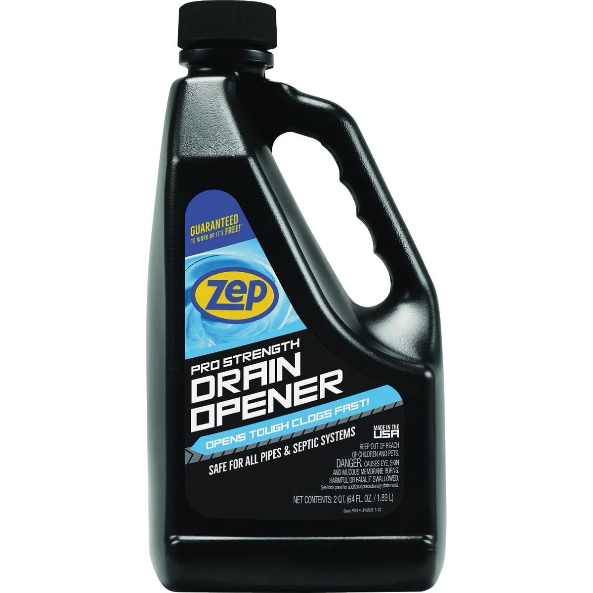 Premium Zep 64 Oz. Pro Strength Drain Opener Specialty