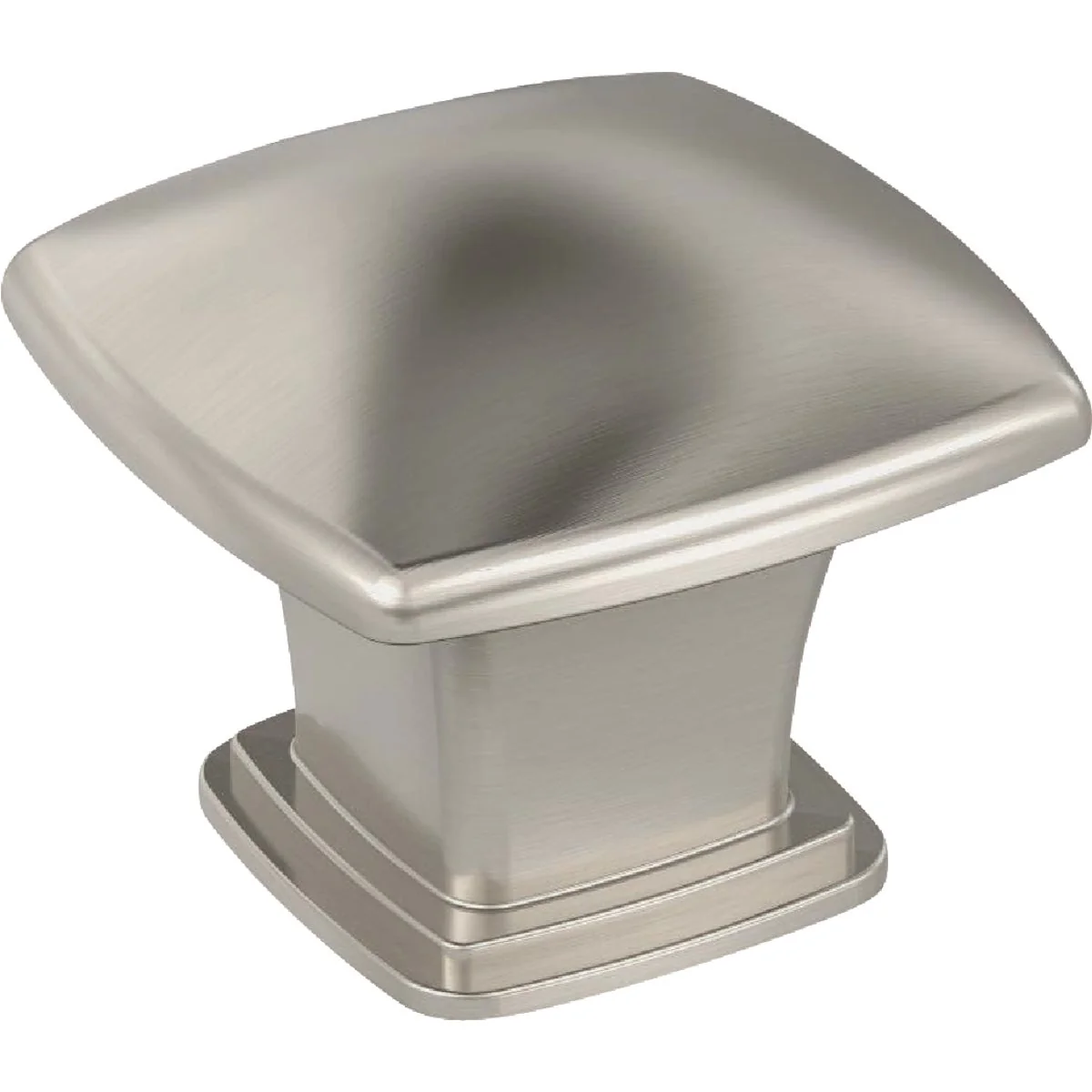 Reliable Amerock Garfield 1.1875 In. L. Satin Nickel Knob Green