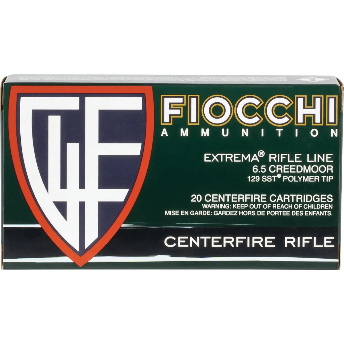 Expertly Made Fiocchi 6.5 Creedmoor 120 Grain SST Centerfire Ammunition Cartridges Consistent
