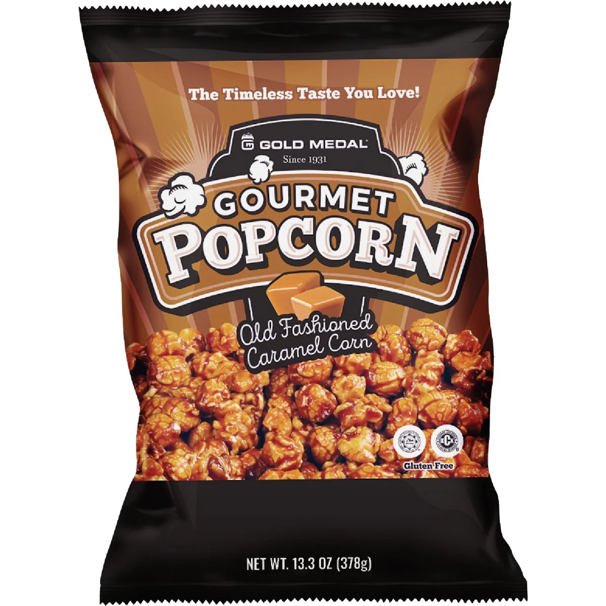 Stylish Gold Medal Gourmet 13.3 Oz. Old Fashioned Caramel Corn Premium