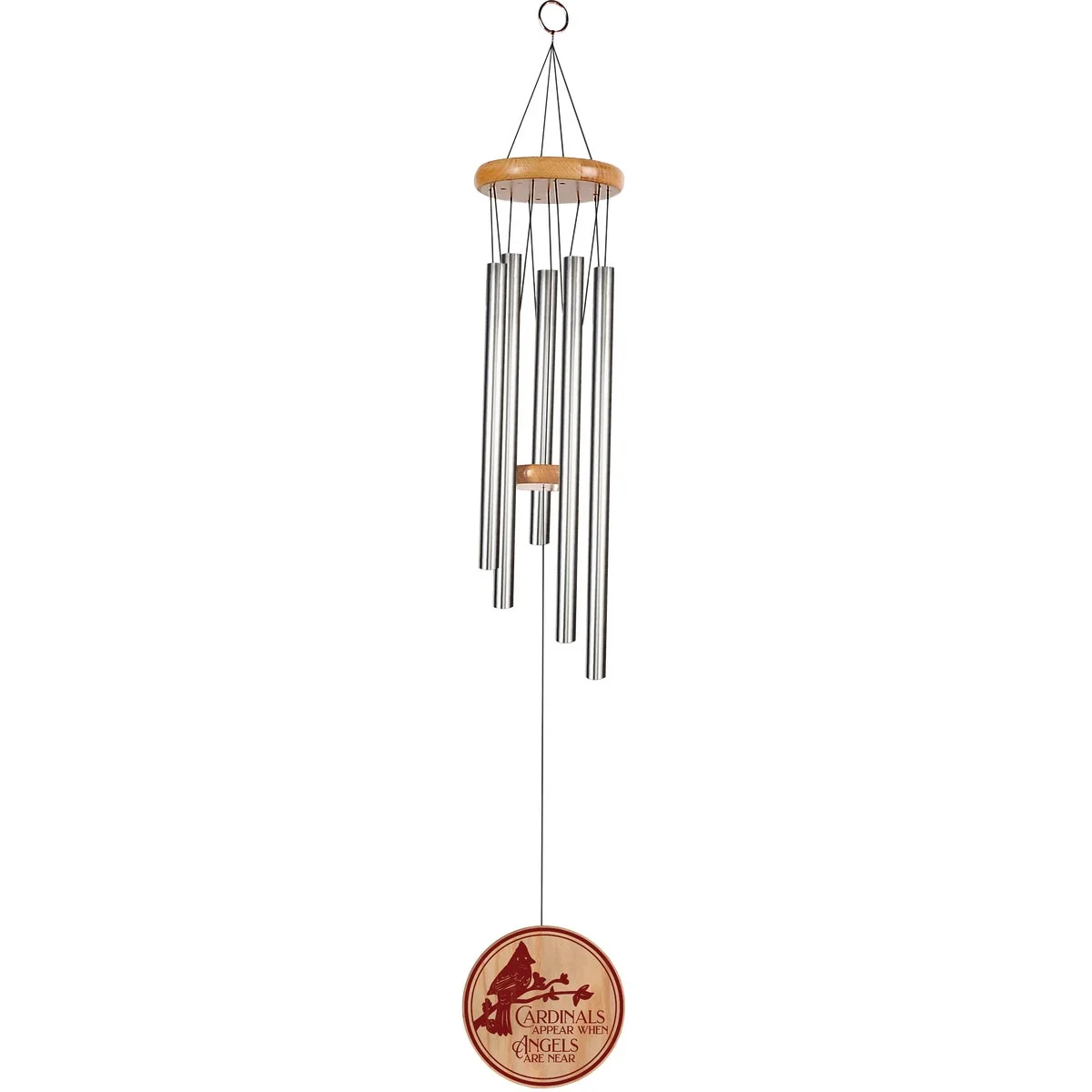Dependable Sunset Vista Designs 29 In. Cardinal Wind Chime Specialty