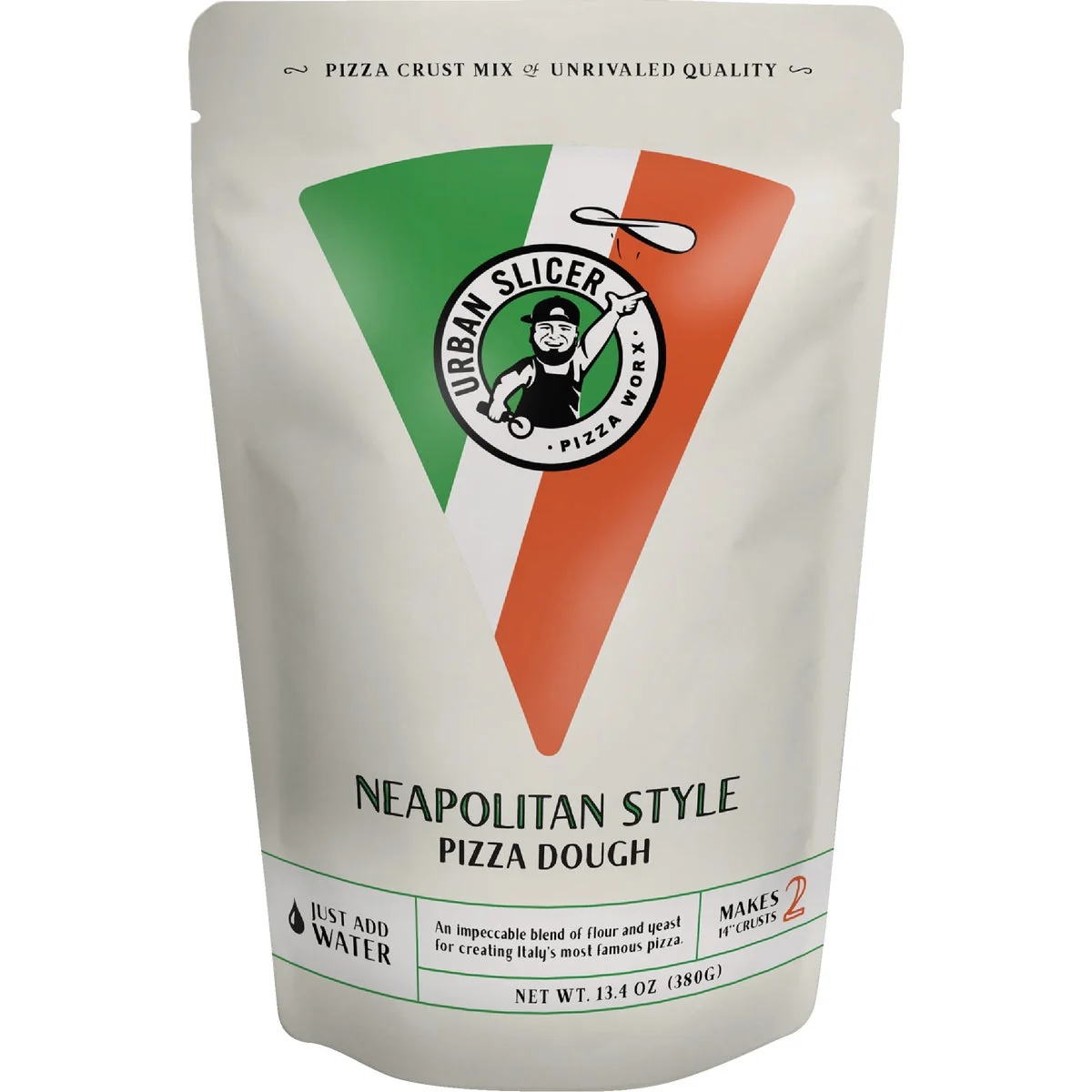 Trusted Urban Slicer Pizza Worx Neapolitan Style Pizza Dough Mix 13.4oz Outstanding