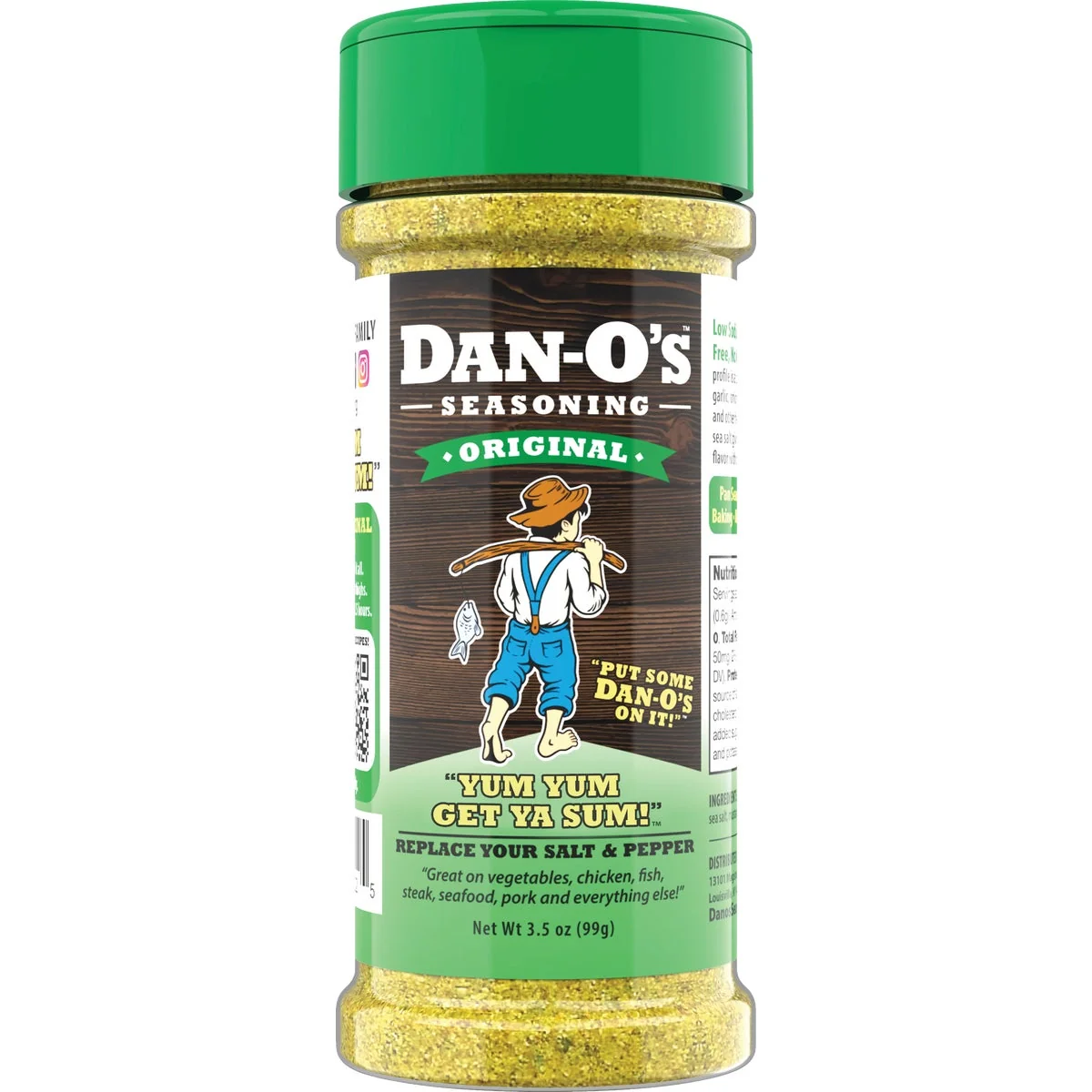 Solid Dan-O’s 3.5 Oz. Seasoning Stylish