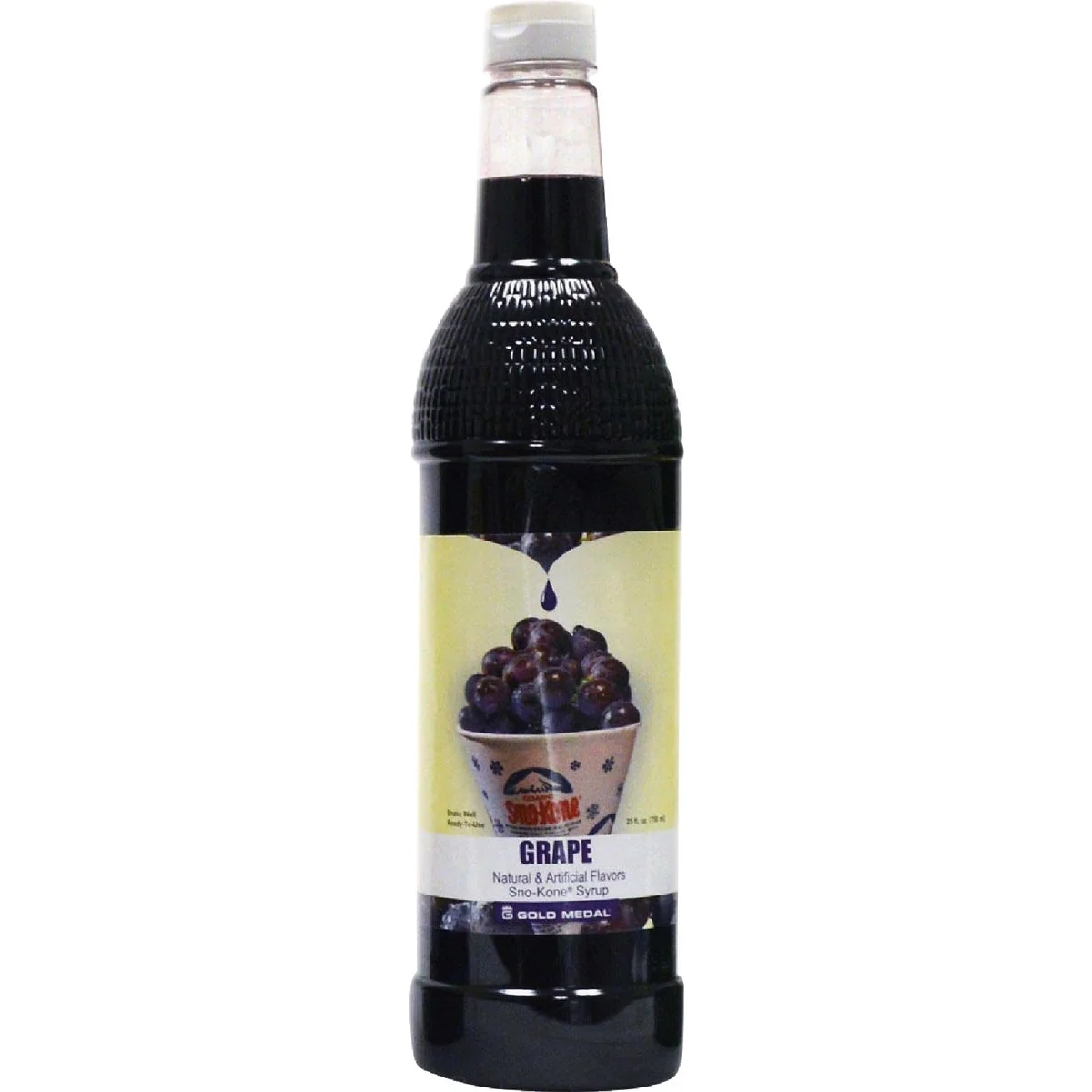 Breathable Gold Medal Grape Sno-Kone RTU Syrup 25 Oz. Eco-Friendly