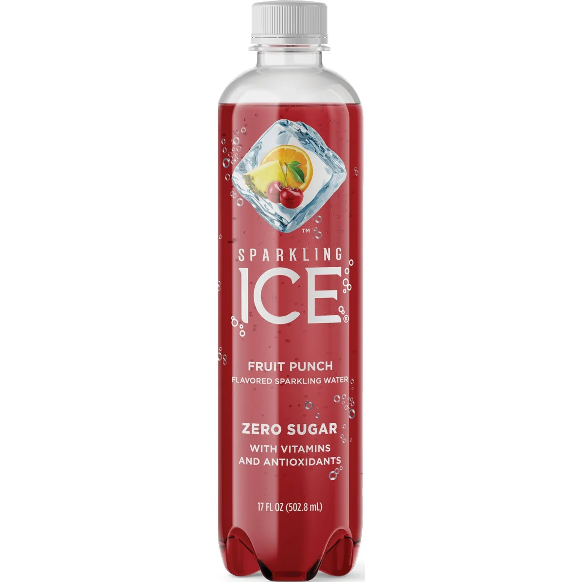 Comfortable Talking Rain Sparkling Ice 17 Oz. Water Fruit Punch Fine