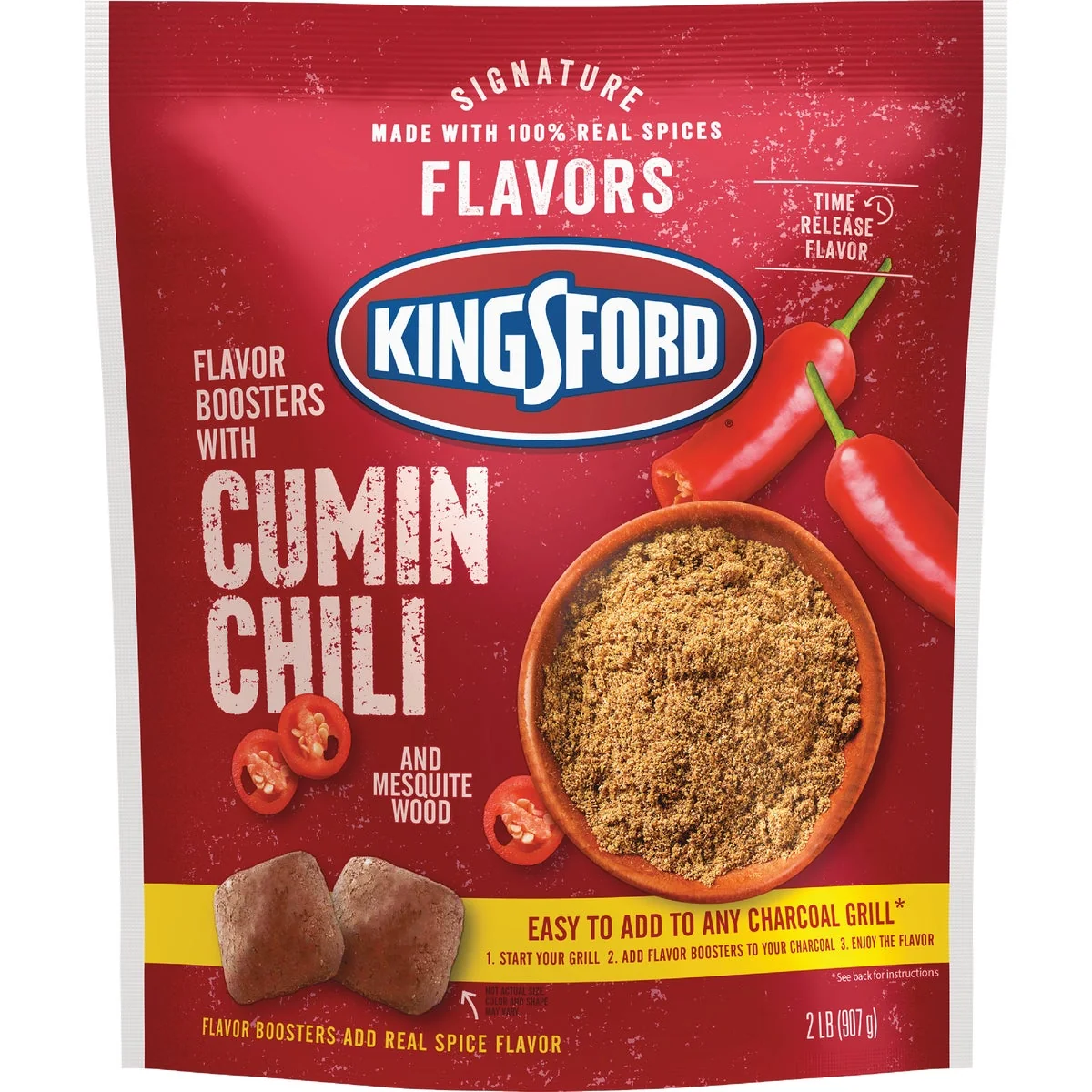 Artisan Kingsford Signature Flavors 2 Lb. Cumin Chili Charcoal Flavor Booster Quality