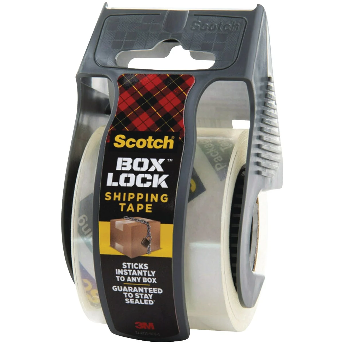 Healthy Scotch Box Lock 1.88 In. x 22.2 Yd. Clear Shipping Packaging Tape Responsible