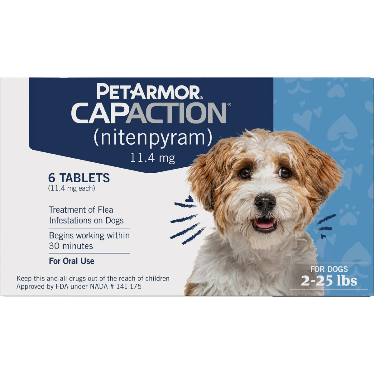 Refined PetArmor CapAction 2 to 25 Lb. Dog Flea Tabs 6-Pack Top-Quality