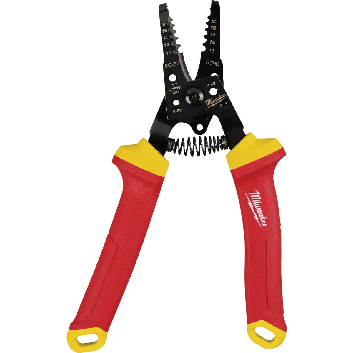 Fast Milwaukee 8 In. 1000V Insulated Wire Stripper Cutter High-End