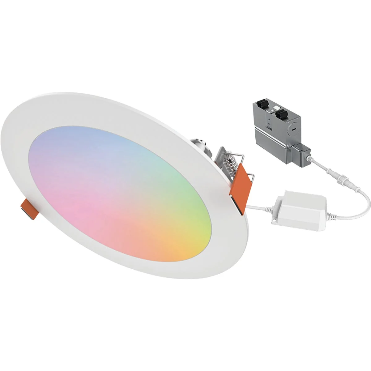 Next-Generation Halo 6 In. White CCT Tunable Smart LED Downlight Connected by WiZ Pro 900 Lm. Reusable