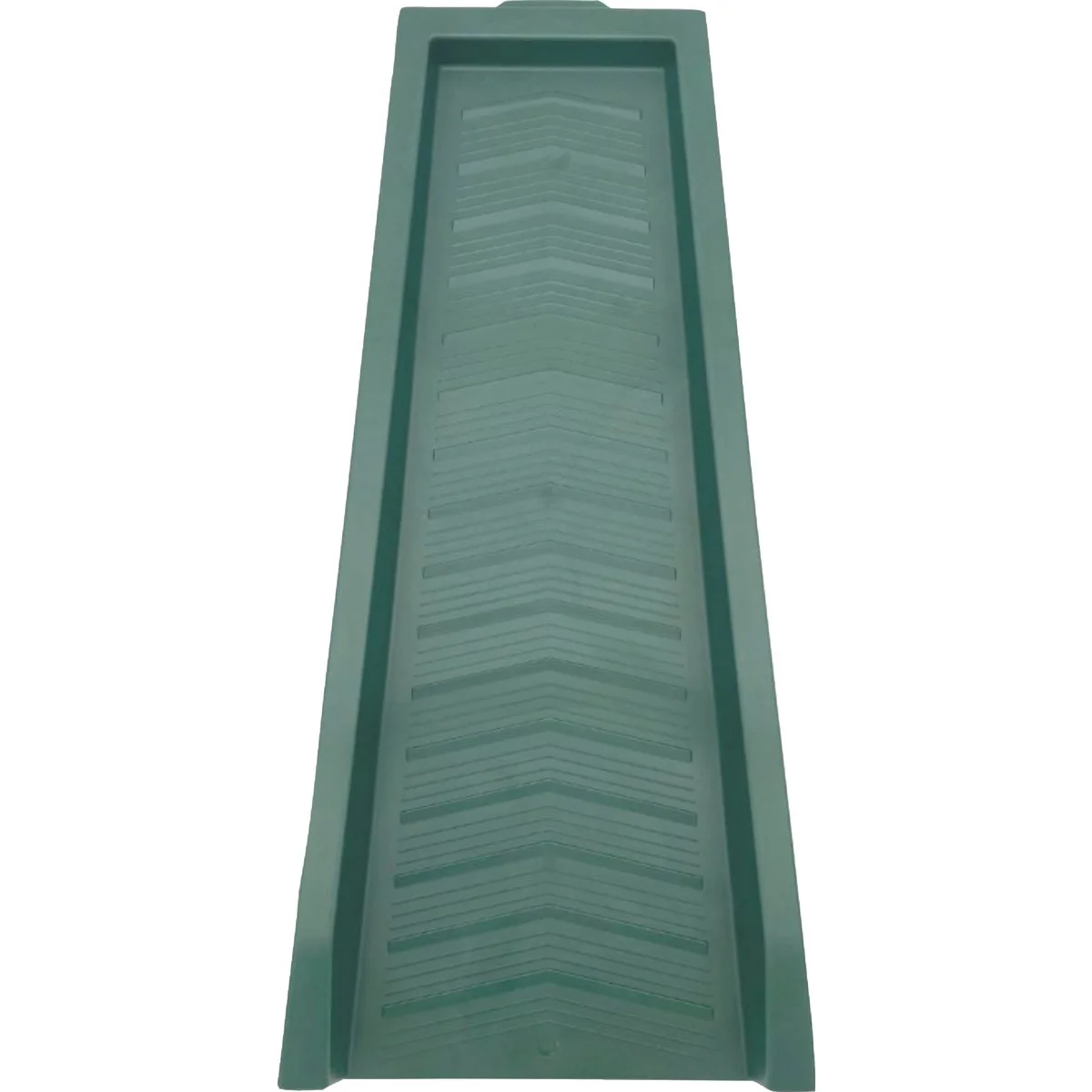 Excellent Master Mark 11 In. W. x 2.25 In. H. x 22.90 In. L. Green Chevron Splash Block Contemporary