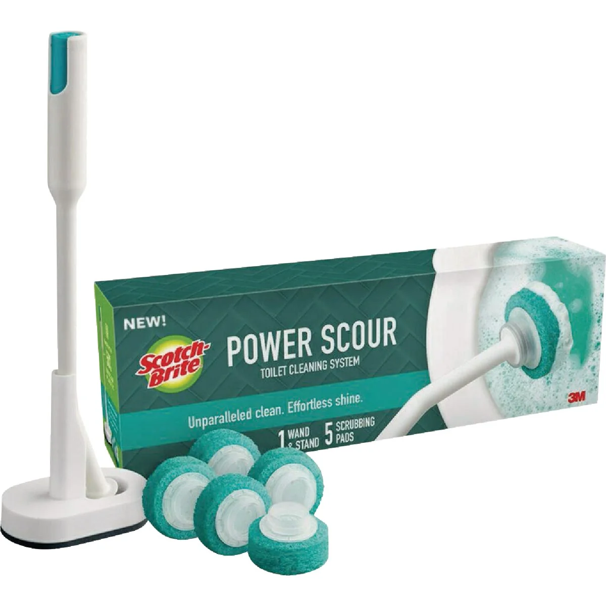 Exceptional Scotch-Brite Power Scour Toilet Cleaning System Proven