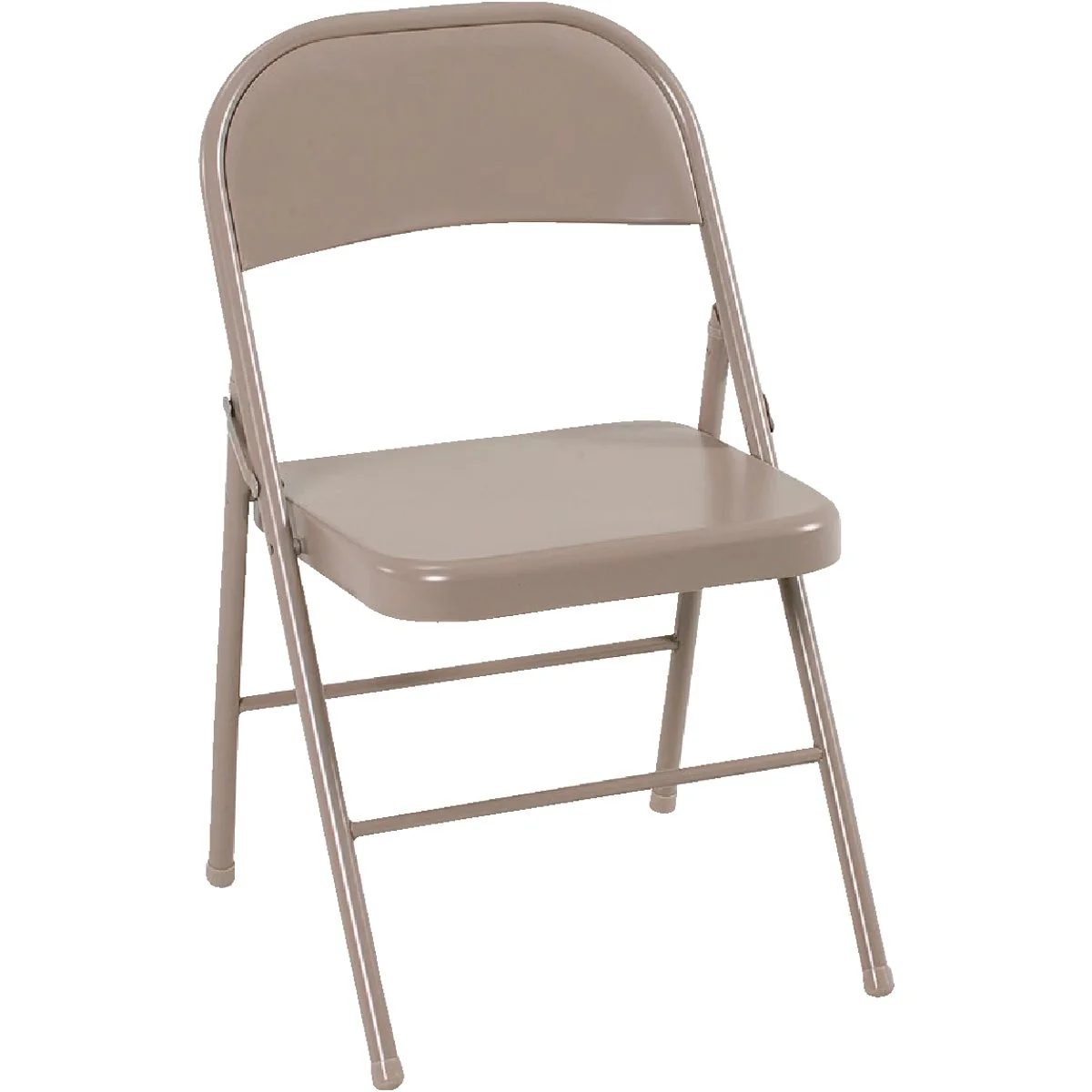 Advanced COSCO Tan All Steel Folding Chair Reusable
