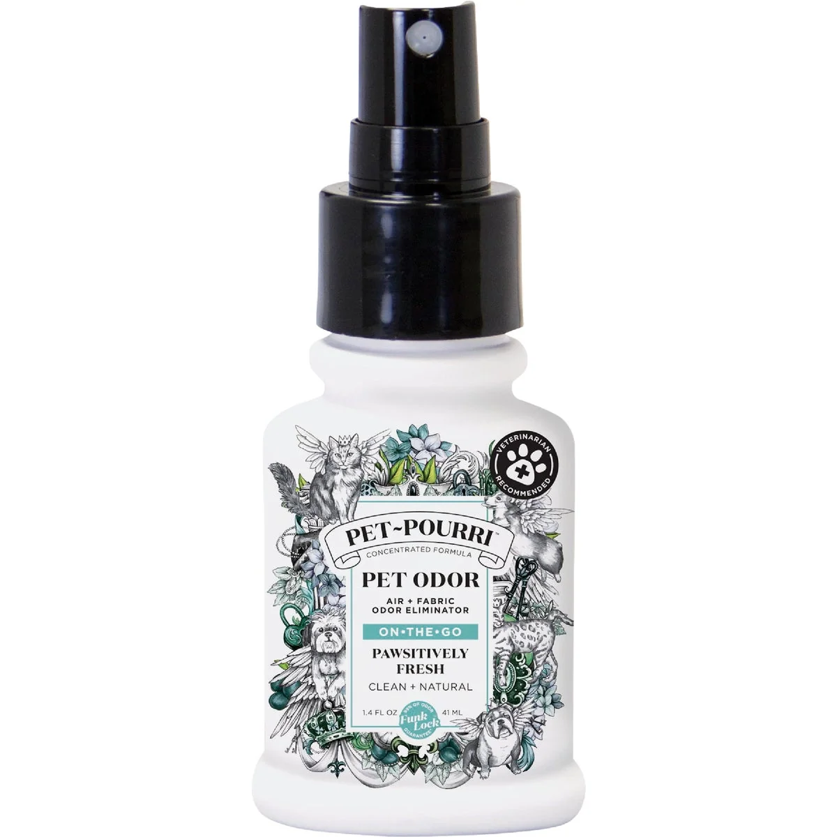 Certified Pet-Pourri 1.4 Oz. Air Fabric Pet Odor Eliminator Comfortable