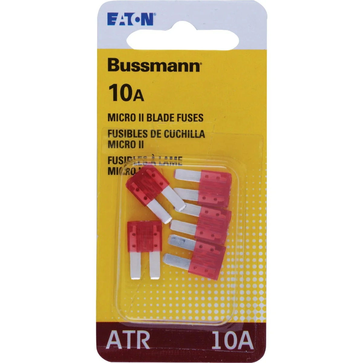 Sophisticated Bussmann 10A 32V ATR Non Indicating Blade Fuse Red 5-Pack Secure
