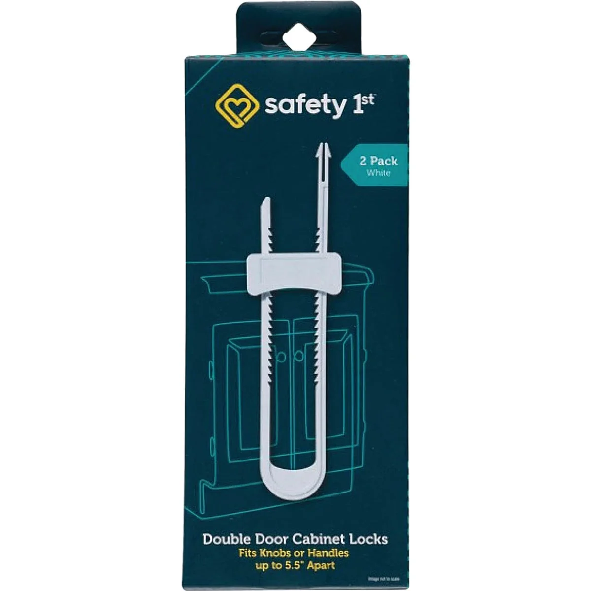 Reliable Safety 1st Double Door Cabinet Lock 2-Pack Smart