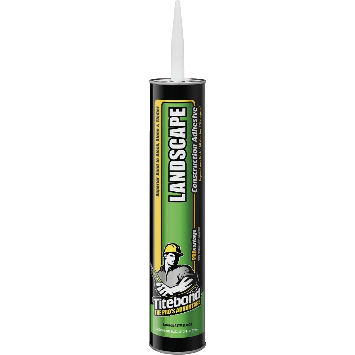 Authentic Titebond PROvantage 28 Oz. Landscape Adhesive Genuine