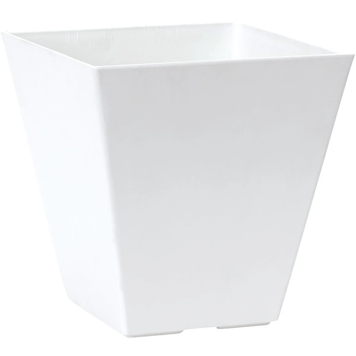 Exceptional Novelty ArtStone Ella 10 in. W. 11 in. H. x 10 In. L. White Resin Planter Stylish