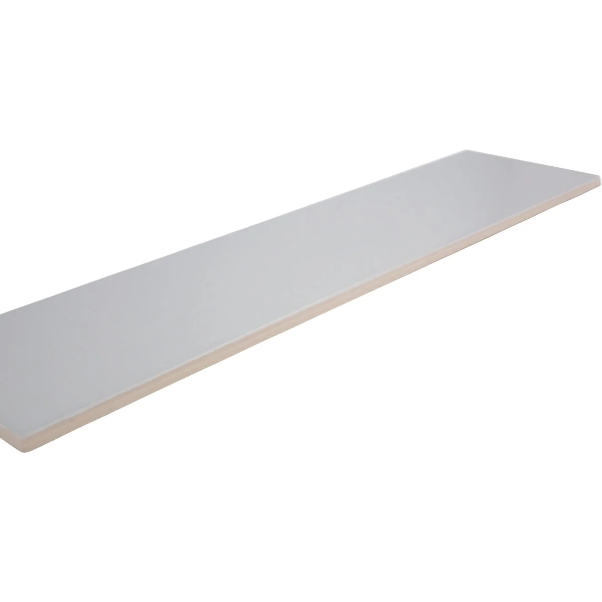 Smooth Emser Catch 3 In. x 6 In. Glossy Gray Ceramic Wall Tile 16.59 Sq. Ft. Case Sustainable