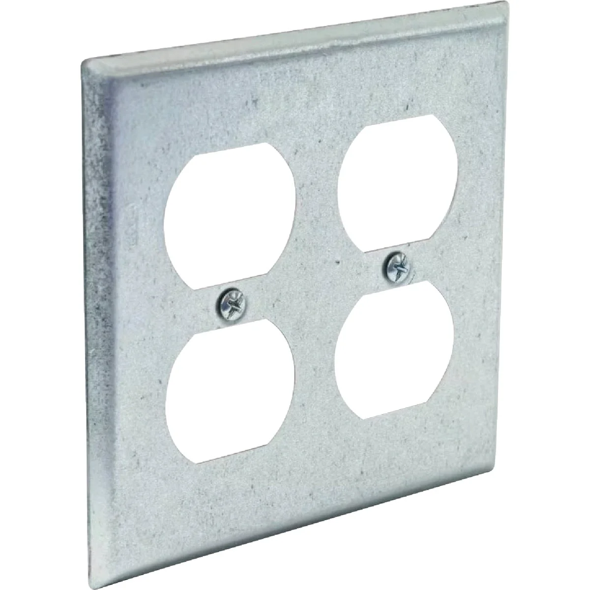 Artisan Southwire 2-Gang Duplex Outlet 4 In. Steel Handy Box Cover Quality