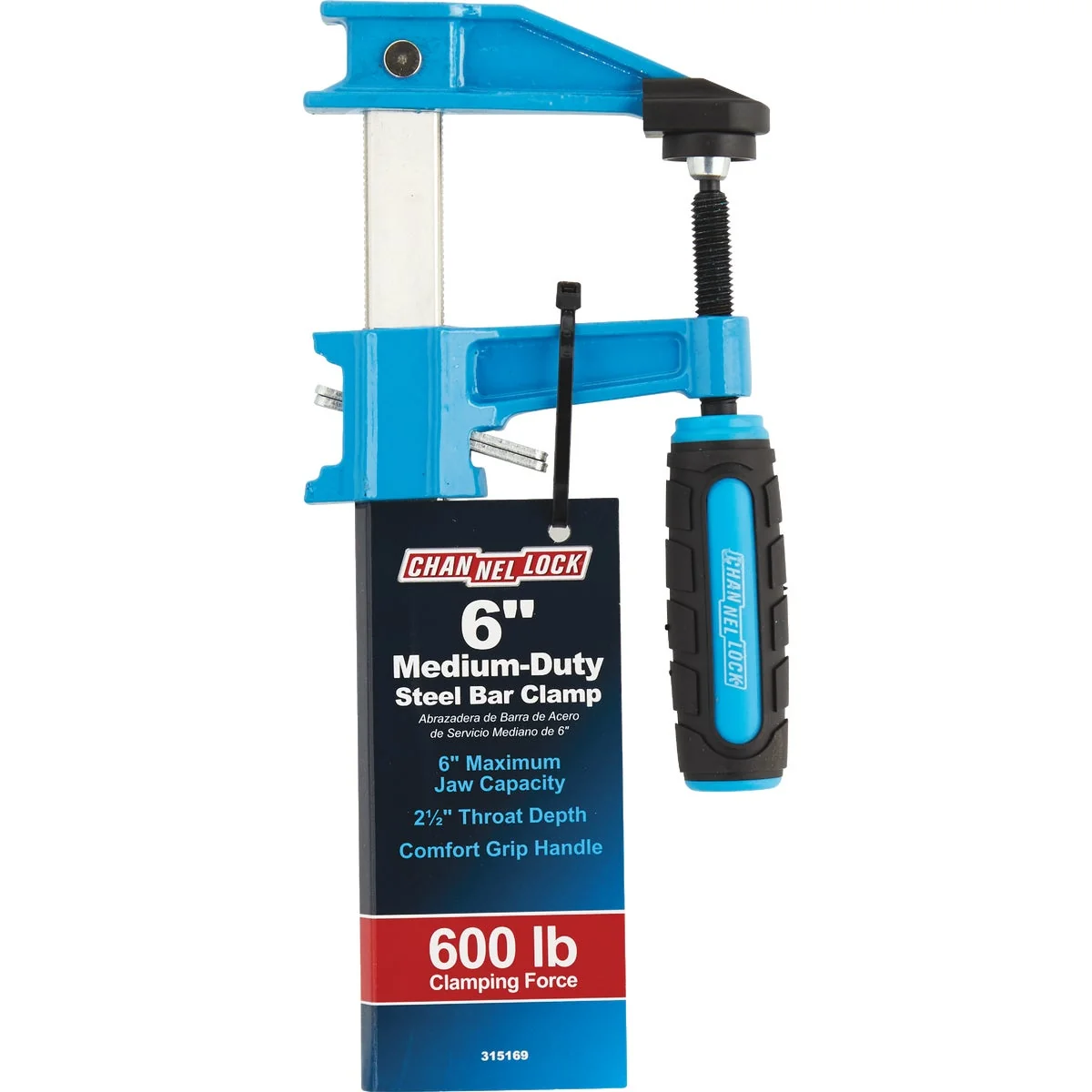Classic Channellock 6 In. Medium-Duty Steel Bar Clamp Selected