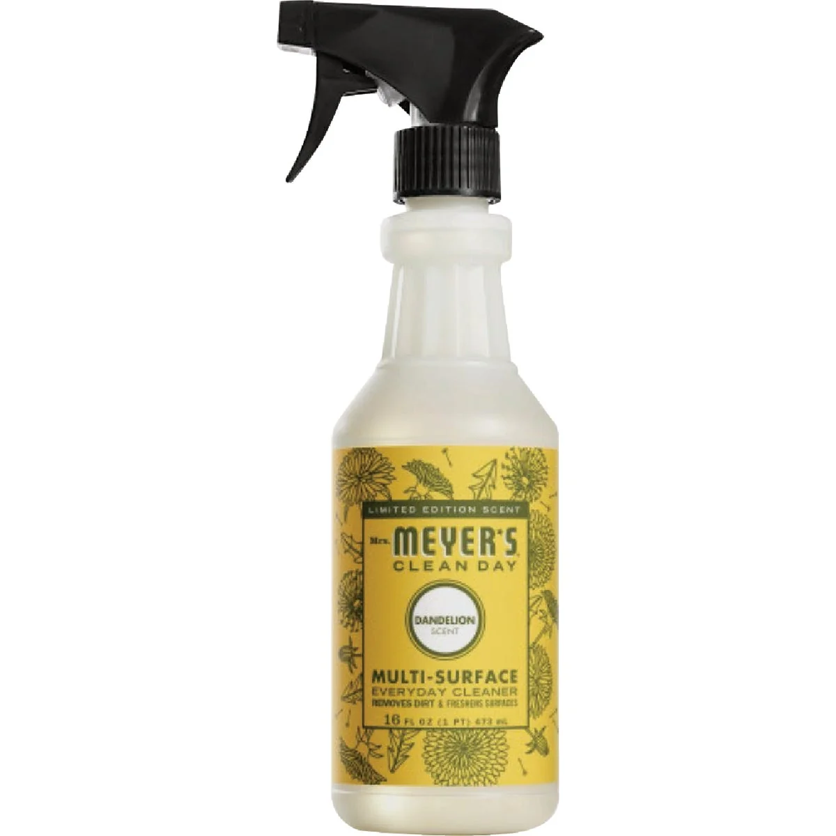 Healthy Mrs. Meyer’s Clean Day 16 Oz. Dandelion Natural All-Purpose Cleaner Fine Crafted