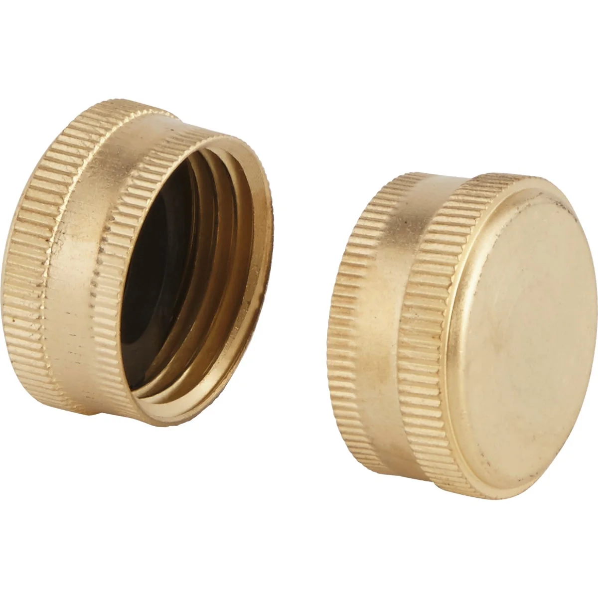 Specialty Garden Brass 5 8 In. Hose End Cap 2-Pack Fast