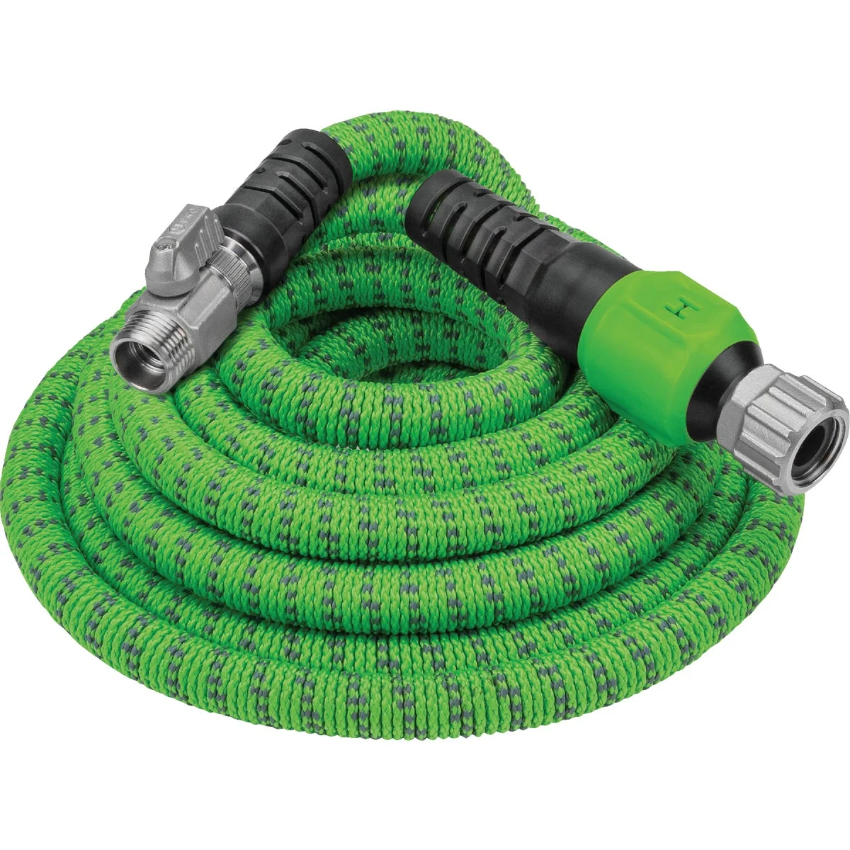 Pure Hydrotech 3 4 In. x 50 Ft. Expandable Burst Proof Hose – Green Organic