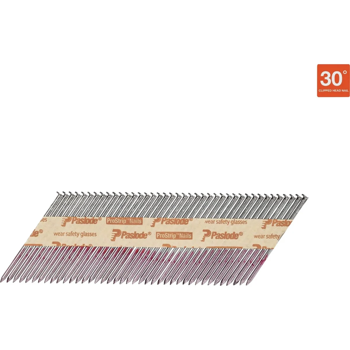 Safe Paslode 3 In. x 0.131 In. 30 Degree Paper Tape Hot Dipped Galvanized Smooth Shank RounDrive Framing Nails 2000 Ct. Sophisticated