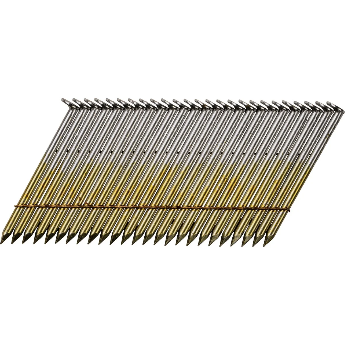 Breathable Pro-Fit 2 In. x .113 In. 28 Degree Wire Strip Smooth Shank Round Head Brite Collated Stick Nails 2000 Ct. Responsible