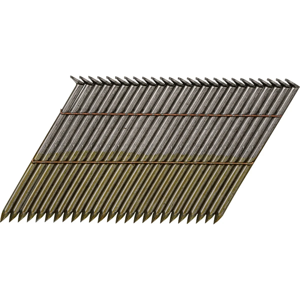 Functional Pro-Fit 2-3 8 In. x .133 In. 28 Degree Wire Strip Smooth Shank Round Head Brite Collated Stick Nails 2000 Ct. Reusable