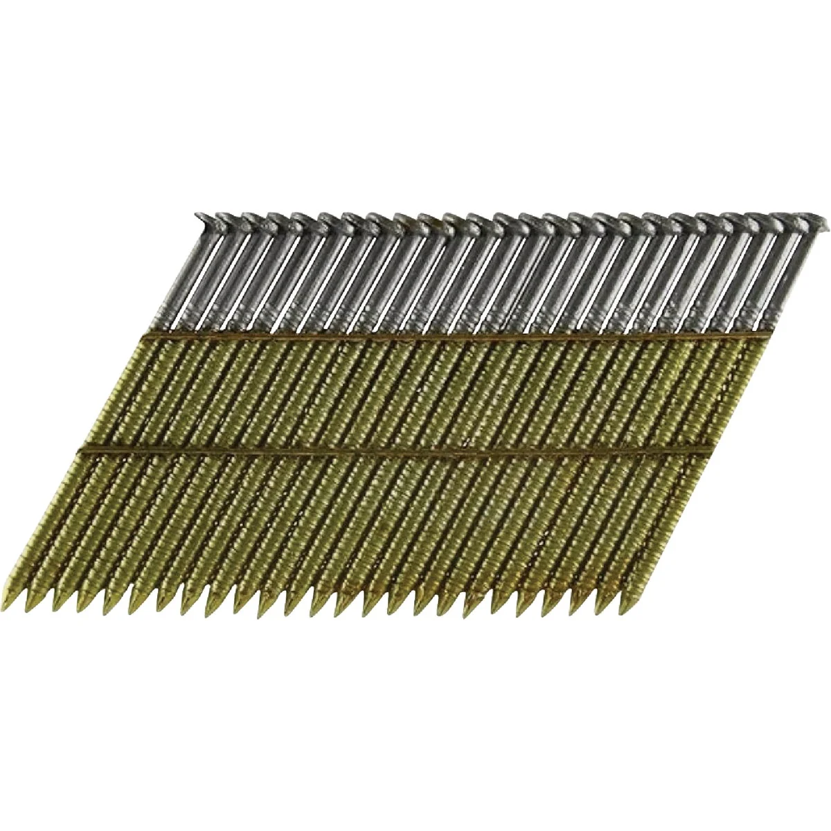 High-Quality Pro-Fit 3 In. x .120 In. 28 Degree Wire Strip Ring Shank Round Head Galvanized Collated Stick Nails 2000 Ct. Next-Generation