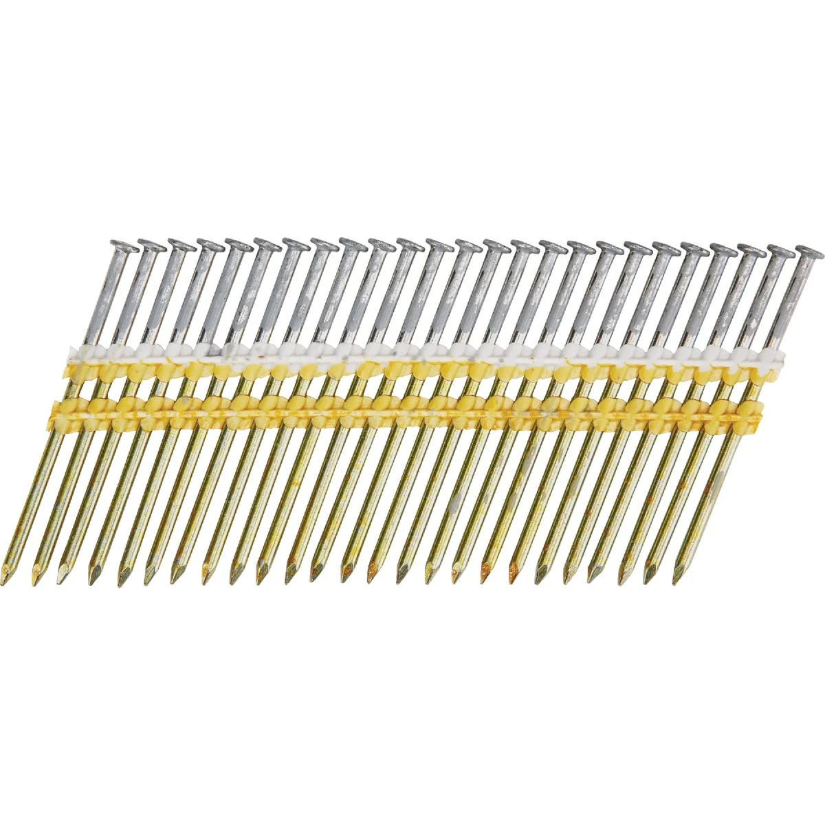 Breathable Pro-Fit 3-1 4 In. x .131 In. 21 Degree Plastic Strip Smooth Shank Round Head Galvanized Collated Stick Nails 2000 Ct. Practical