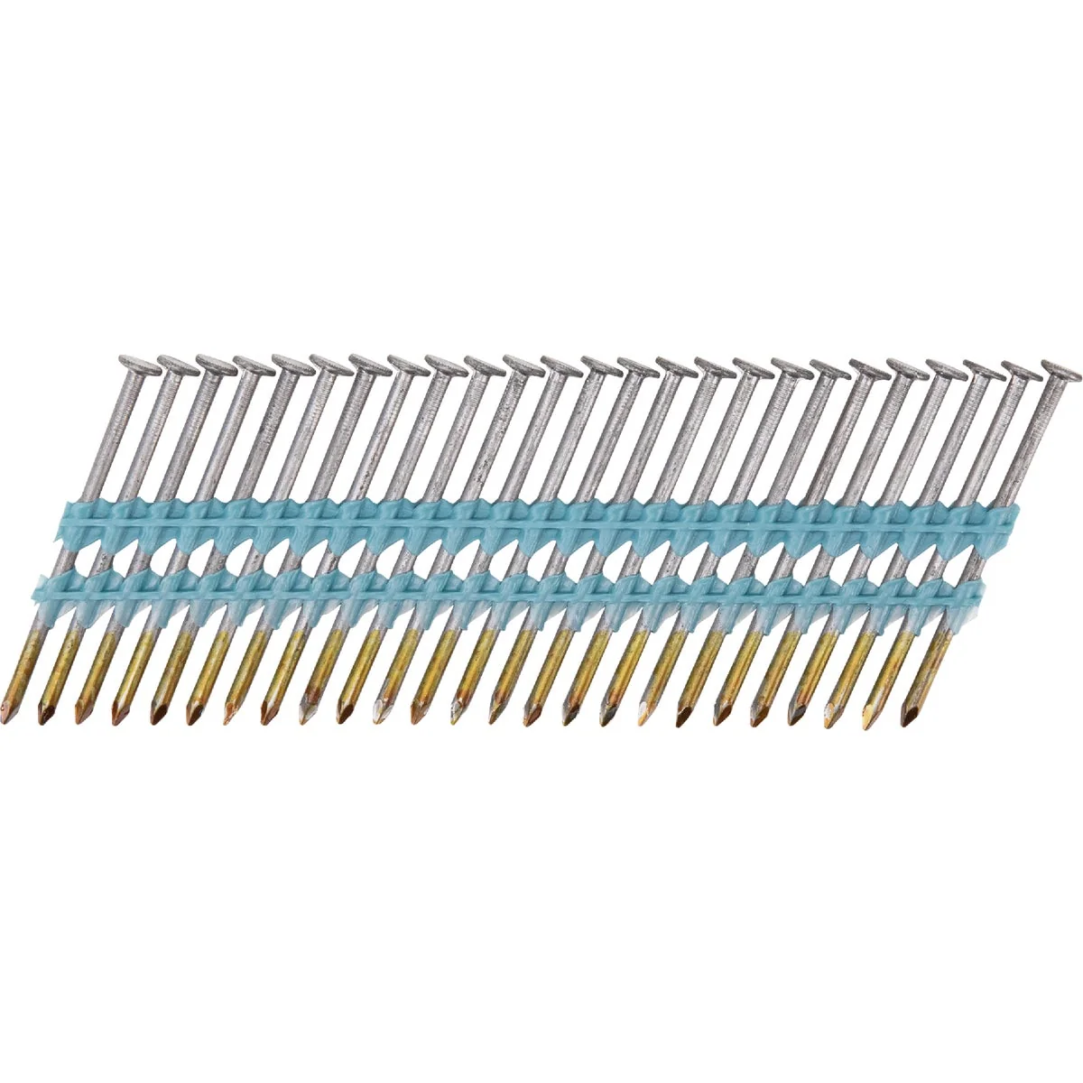 Original Design Pro-Fit 2-3 8 In. x .133 In. 21 Degree Plastic Strip Smooth Shank Round Head Brite Collated Stick Nails 2000 Ct. Consistent