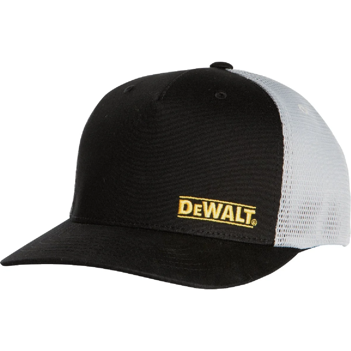 Versatile DEWALT Oakdale Black Light Gray Trucker Hat Fashionable