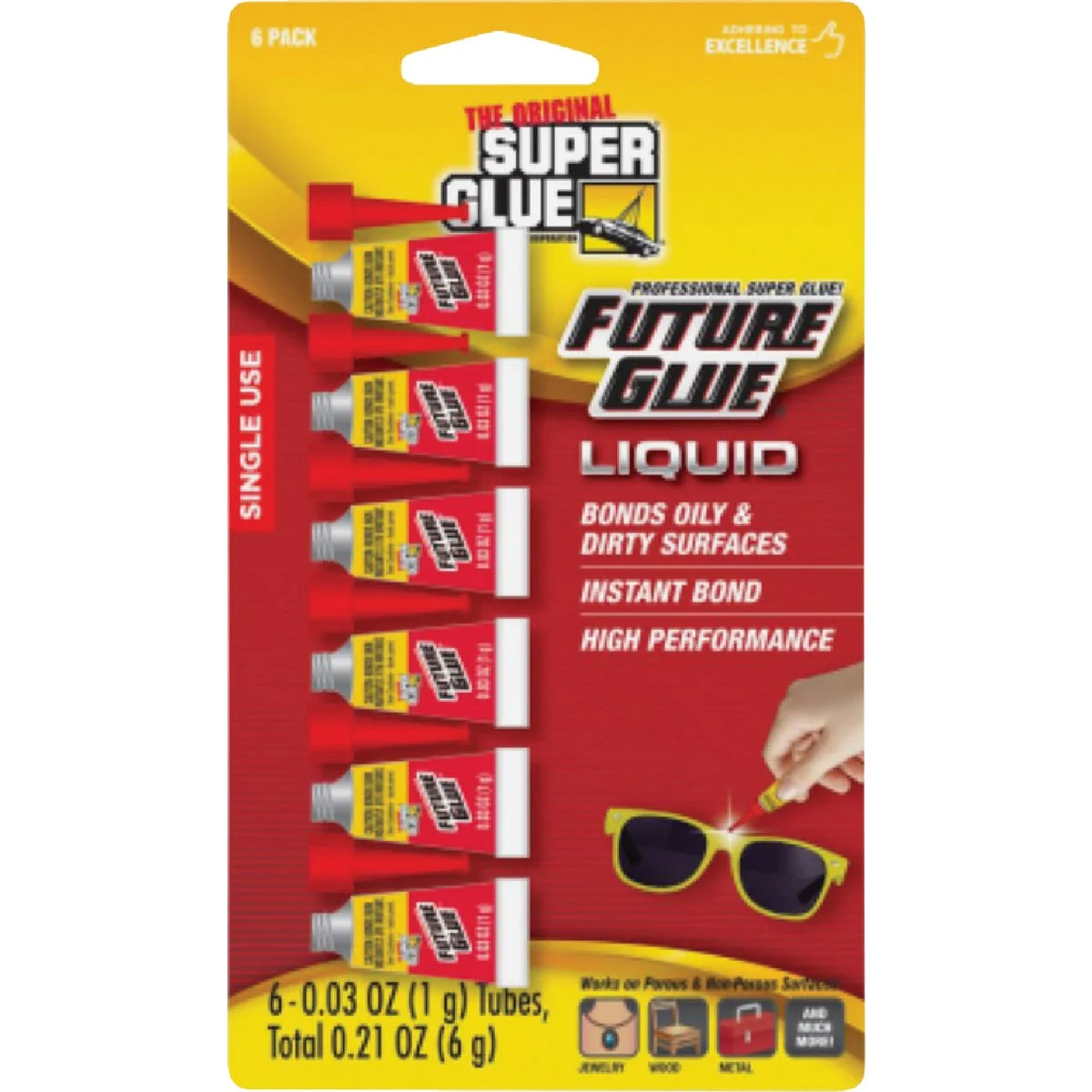 Practical Future Glue Single Use Liquid Glue 6-Pack Trusted