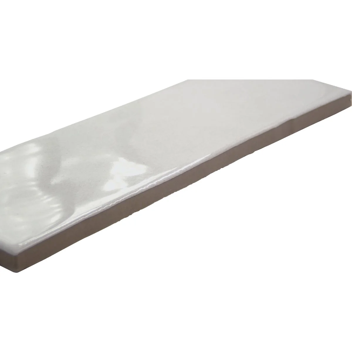 Genuine Emser Passion 3 In. x 8 In. Glossy Blanco Porcelain Wall Tile 3.92 Sq. Ft. Case Sophisticated