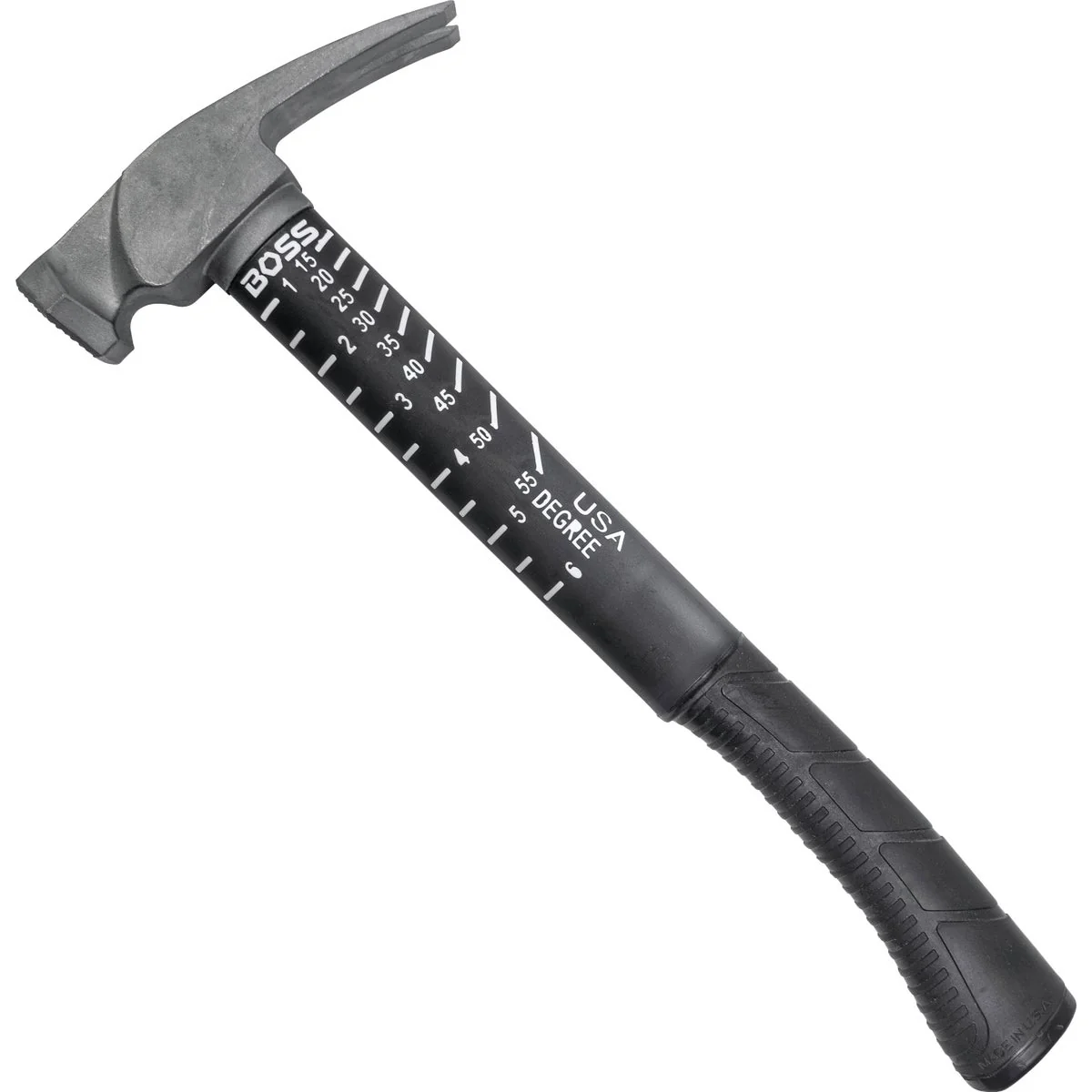 Sophisticated BOSS Hammer 14 Oz. Smooth-Face Framing Hammer with Fiberglass Handle Top-Quality