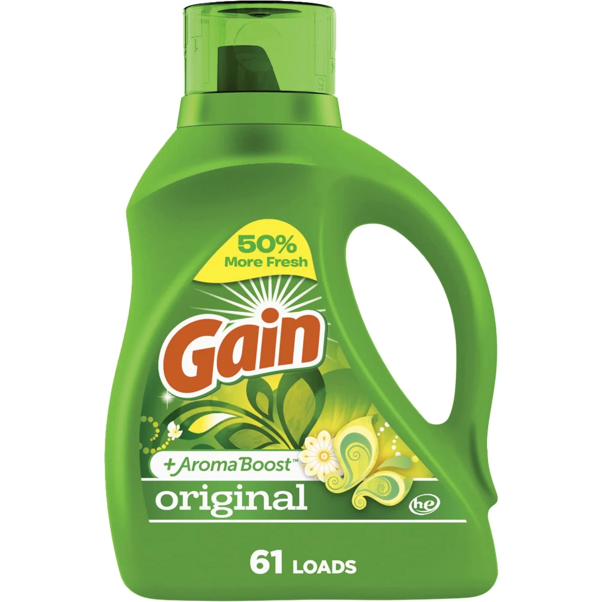 Fine Crafted Gain Aroma Boost 88 Oz. 61 Load Scent HE Liquid Laundry Detergent Elite