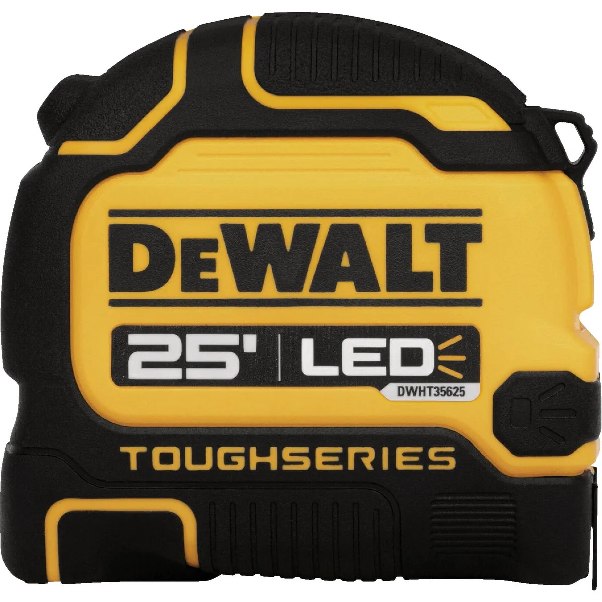 Reliable DEWALT TOUGHSERIES 25 Ft. Tape Measure with LED Light Effective