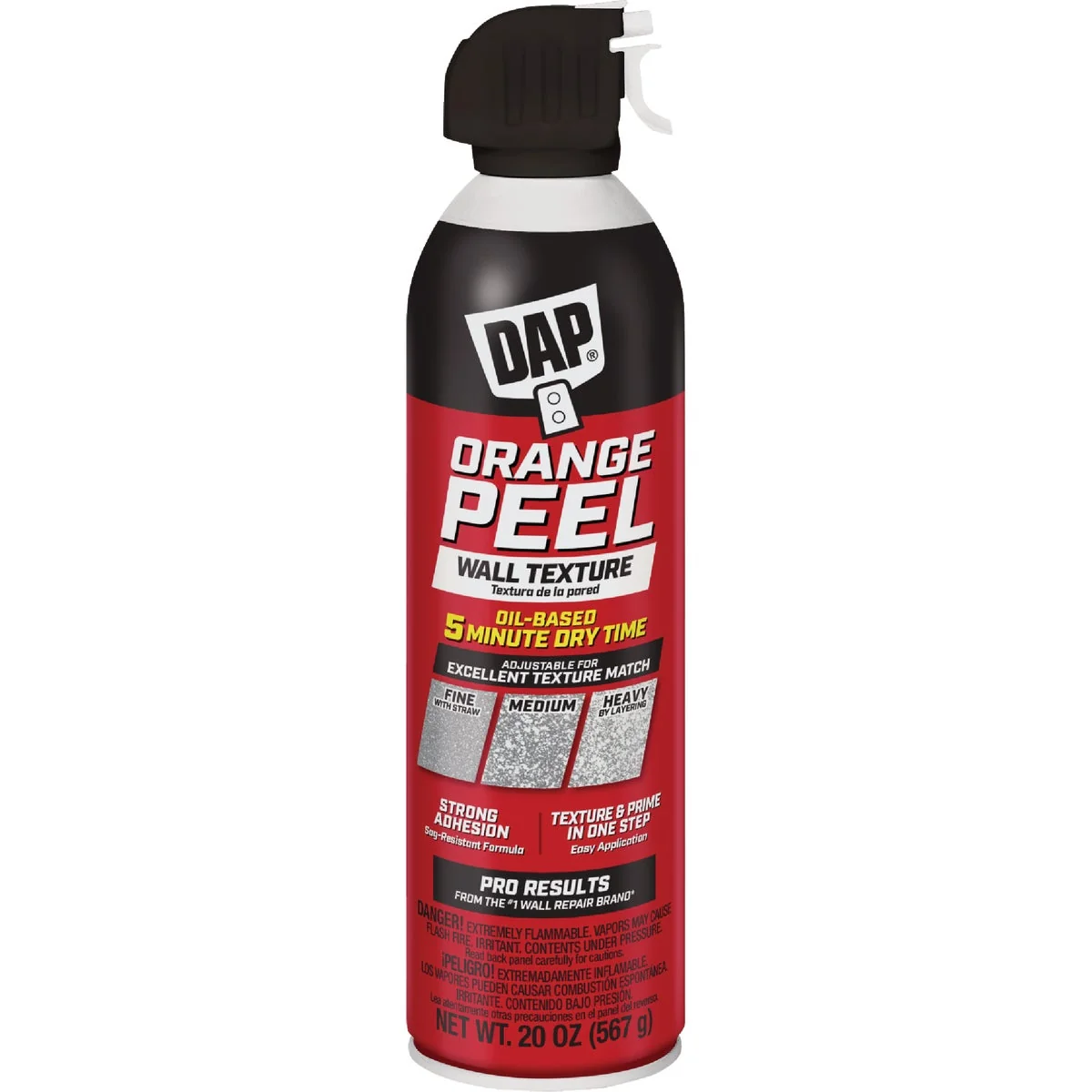 Specialty Dap 20 Oz. Orange Peel Oil Base Wall Spray Texture Natural